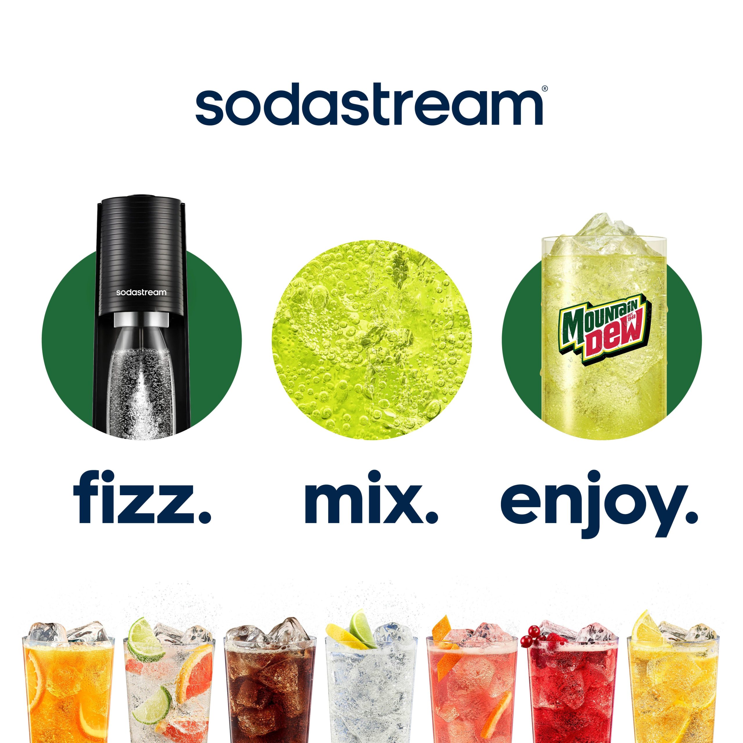 Sodastream MTN DEW® Drink Mix 4 Pack 440ml - Image 4