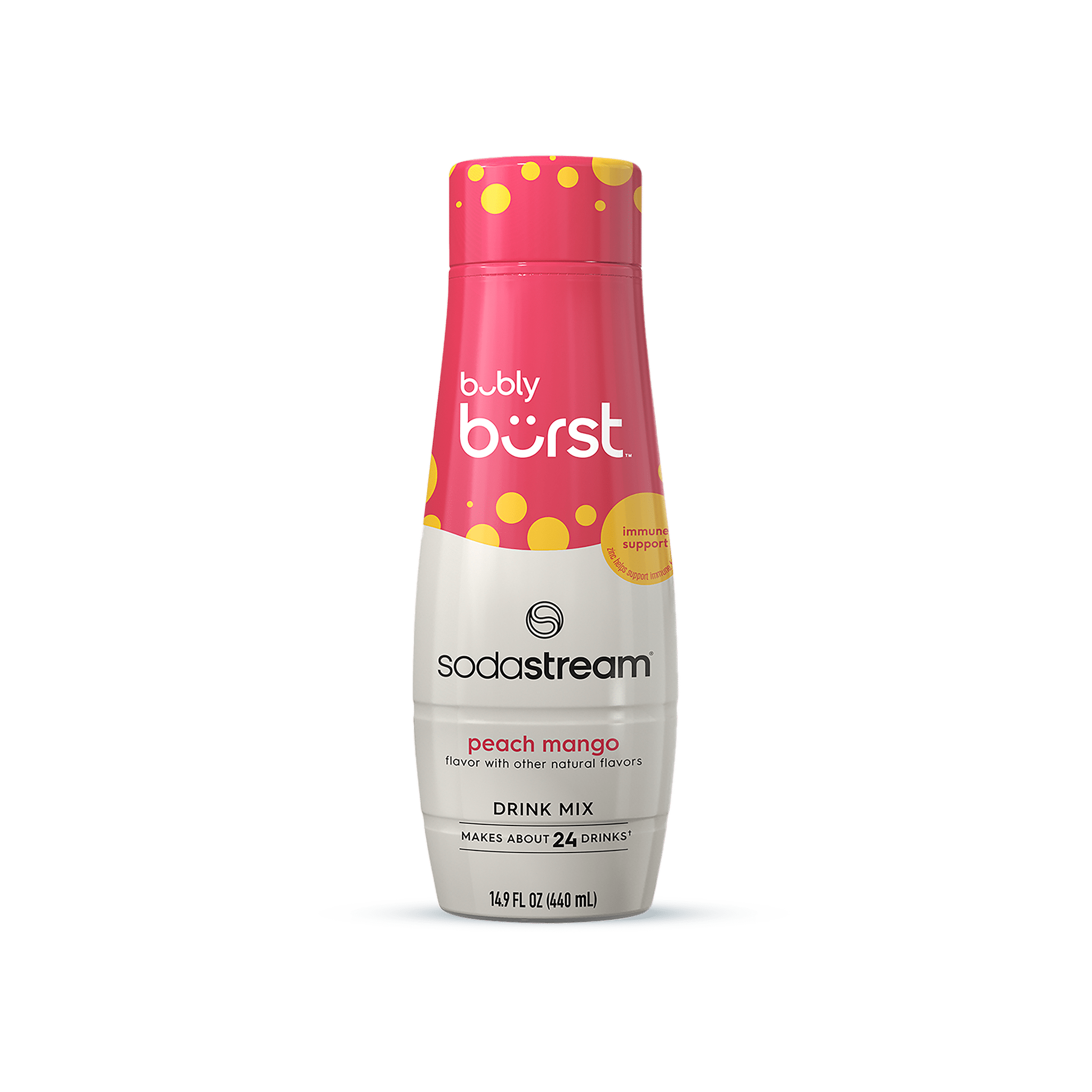 Sodastream bubly burst™ Peach Mango Drink Mix 440ml