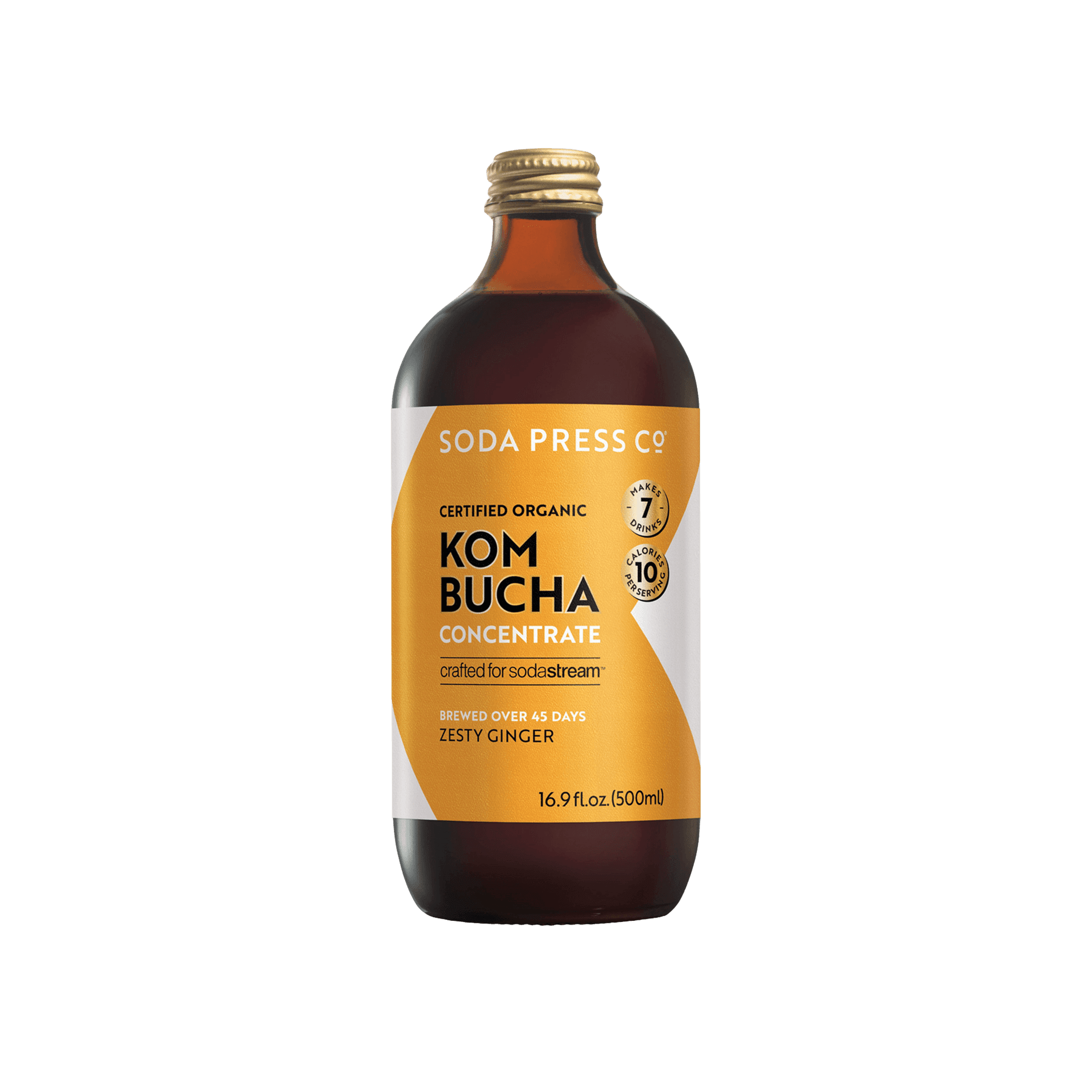 Sodastream Soda Press Co® Ginger Kombucha Organic Soda Mix 500ml